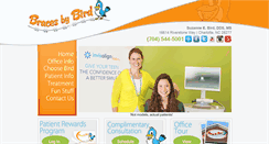 Desktop Screenshot of bracesbybird.com